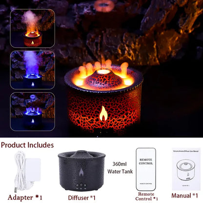 Volcano Flare - Humidifier Aroma Diffuser