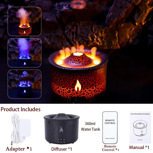 Volcano Flare - Humidifier Aroma Diffuser