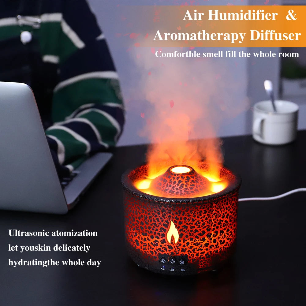 Volcano Flare - Humidifier Aroma Diffuser