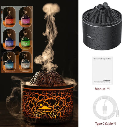 Volcano Flare - Humidifier Aroma Diffuser